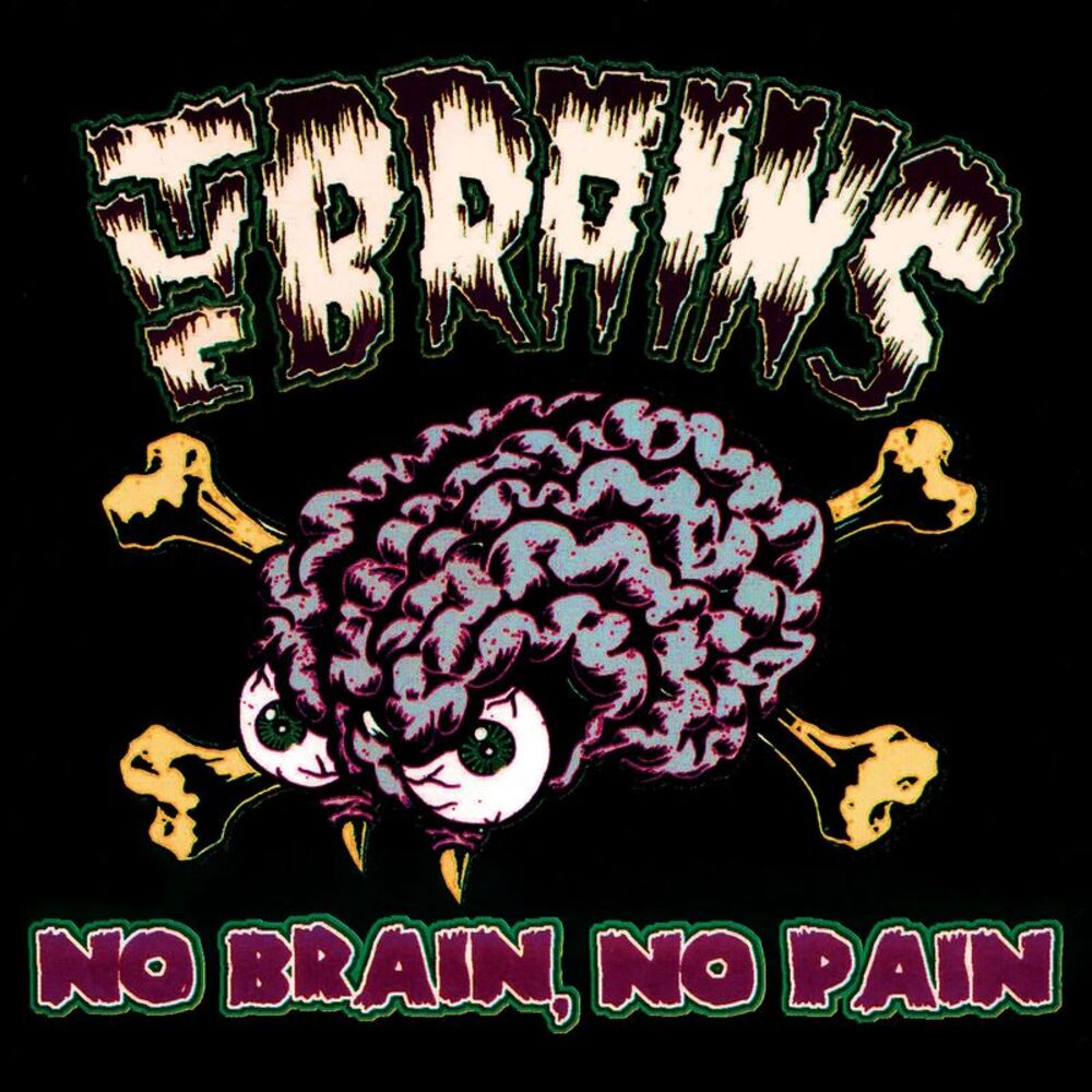 The Brains - No Brain No Pain  LP LP